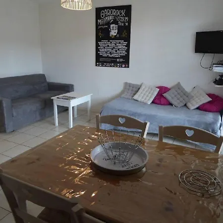 Plage Charmant T2 5 Couchages Classe 2 Etoiles Apartment Biscarrosse