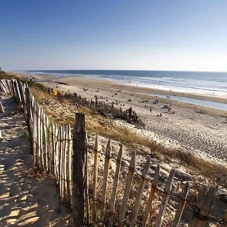 Plage Charmant T2 5 Couchages Classe 2 Etoiles Appartamento Biscarrosse